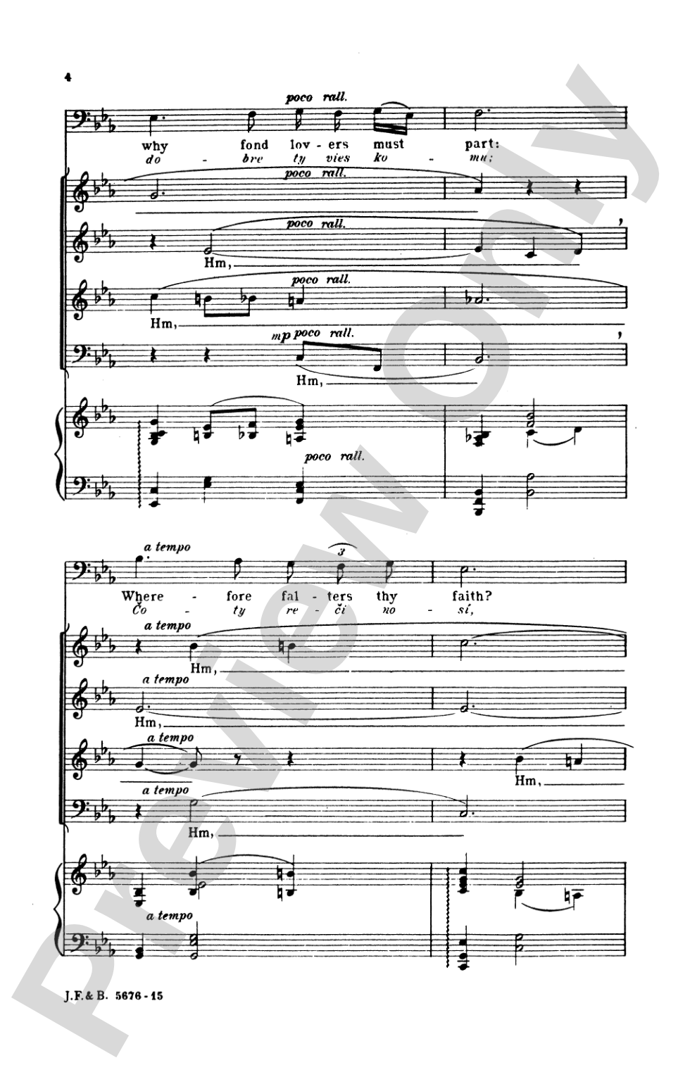 Waters Ripple and Flow: SATB Choral Octavo