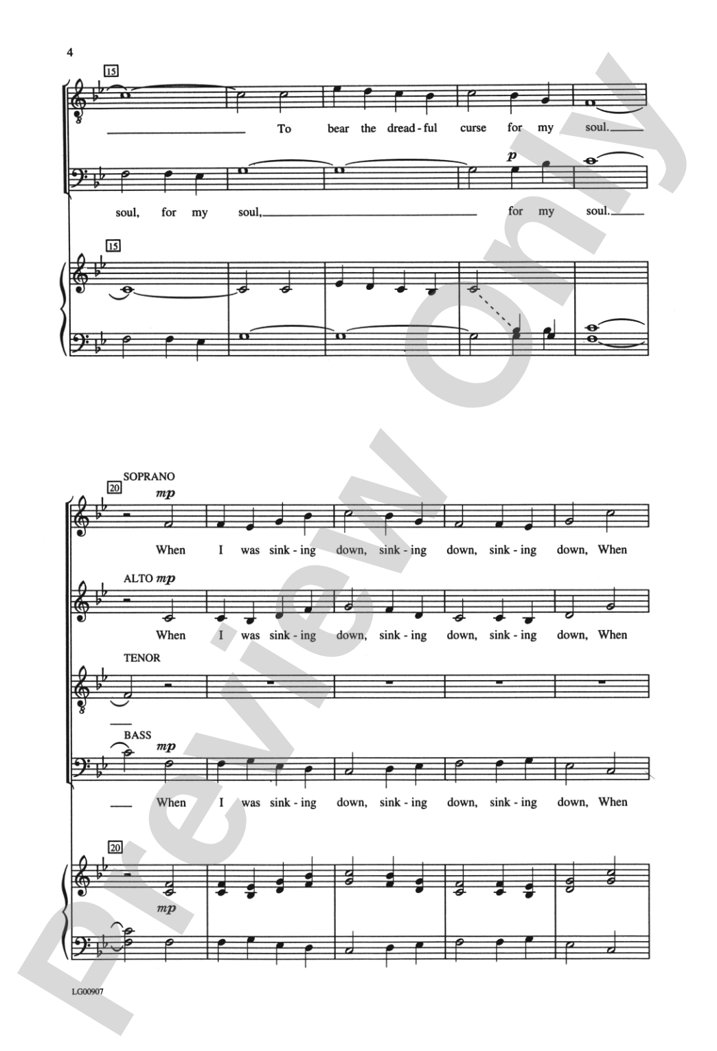 Wondrous Love: SATB Choral Octavo