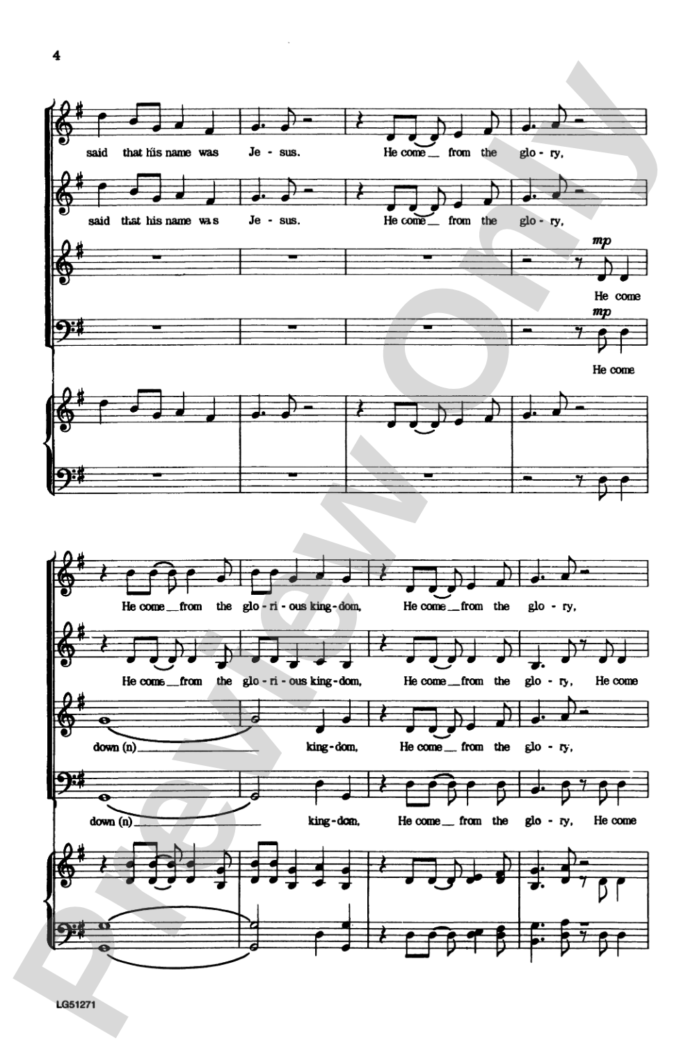 The Virgin Mary Had a Baby Boy: SATB Choral Octavo