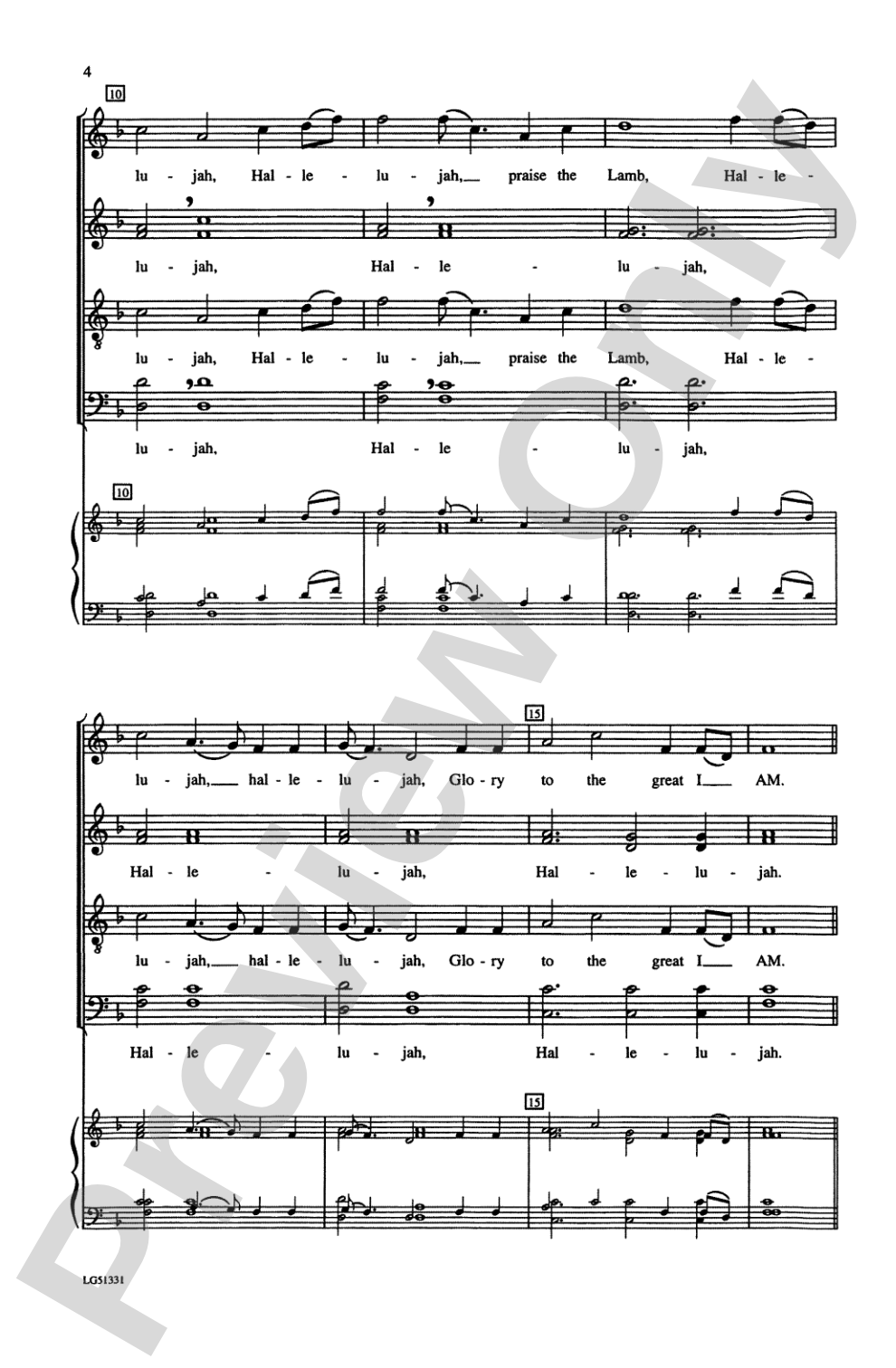 Hark, I Hear the Harps Eternal: SATB, <i>a cappella</i> Choral Octavo