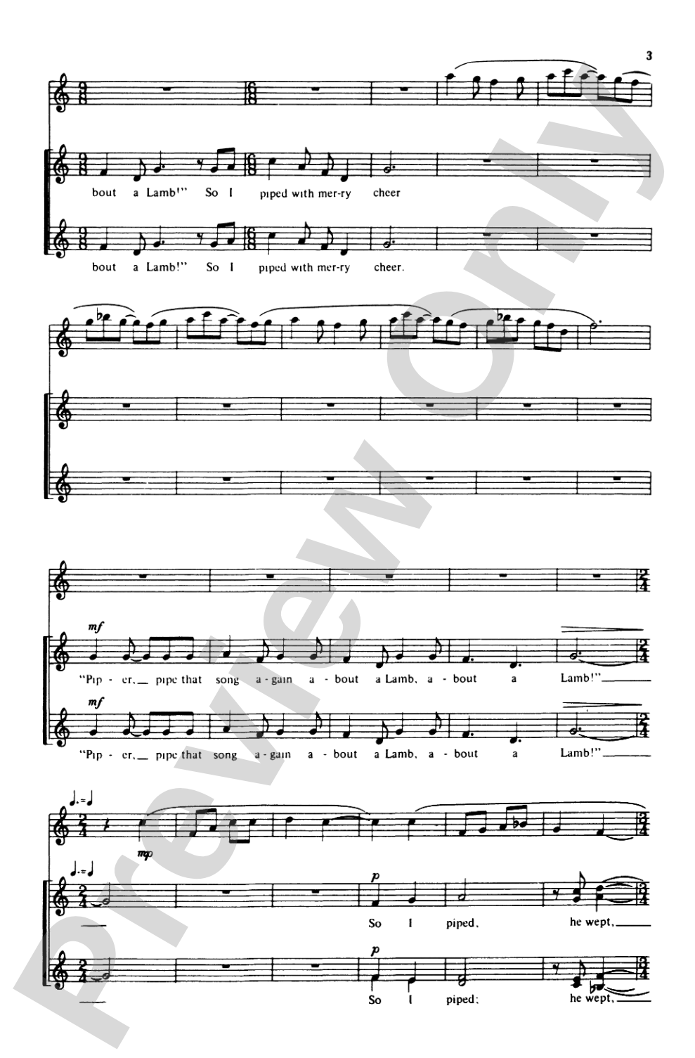 Laughing Song: SSAA Choral Octavo