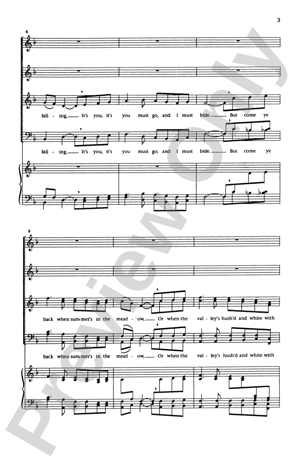 Danny Boy: SATB Choral Octavo