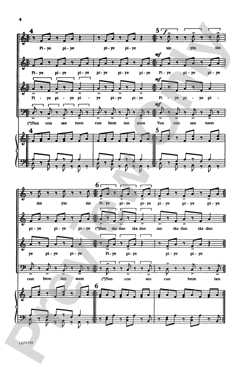 Tangueando: SATB Choral Octavo