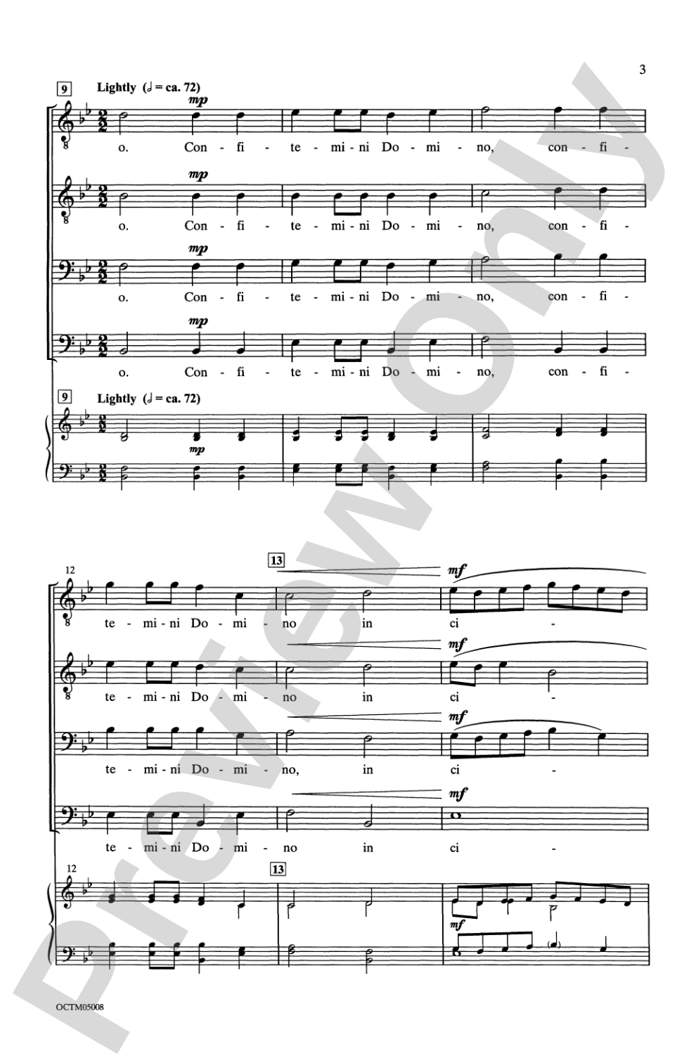 Exsultate Justi: TTBB, <I>a cappella</I> Choral Octavo