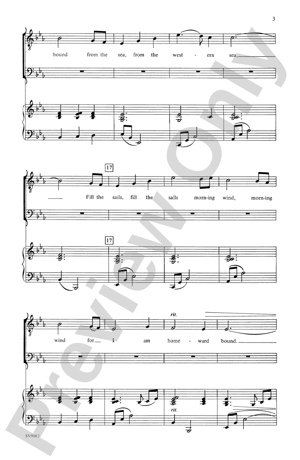 Homeward Bound: TTB Choral Octavo