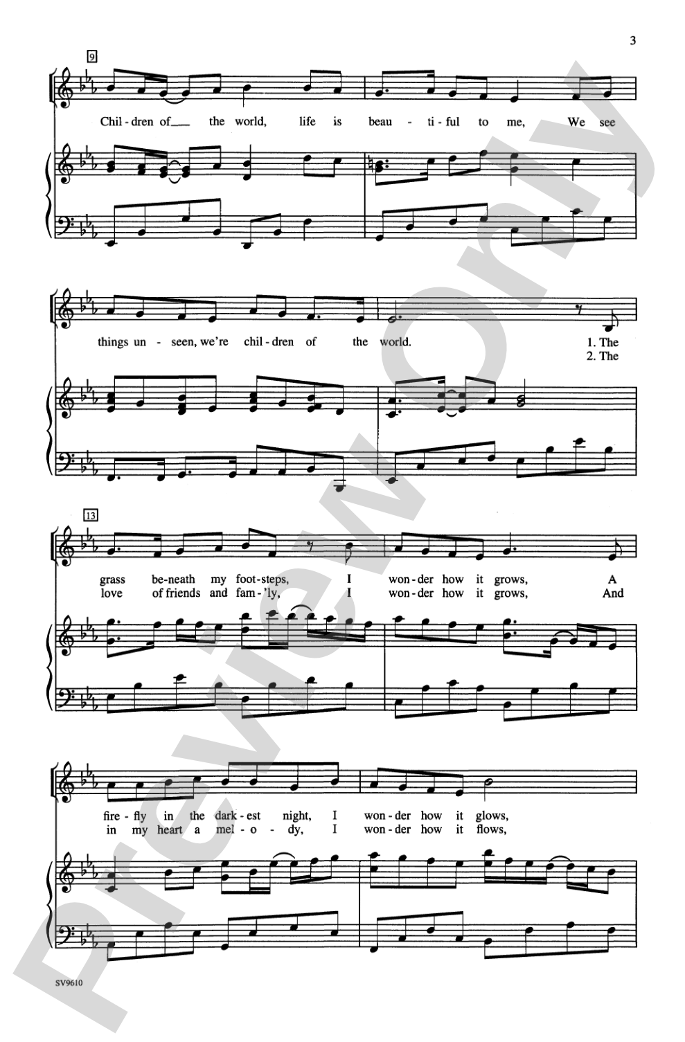 Children of the World: 2-Part Choral Octavo