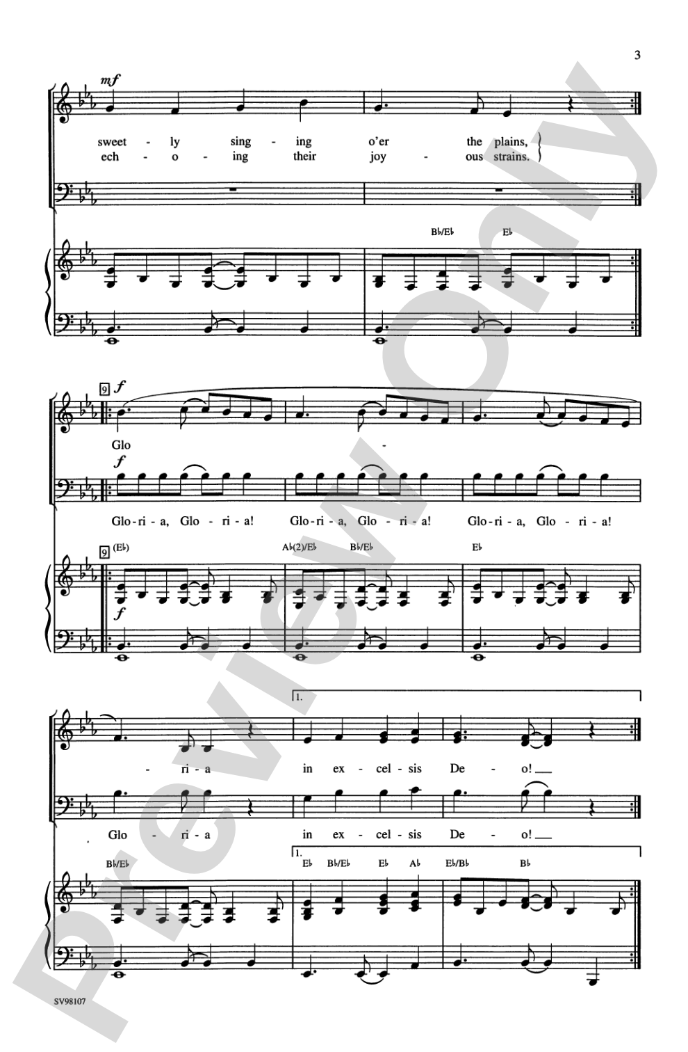 African Gloria: 3-Part Mixed Choral Octavo