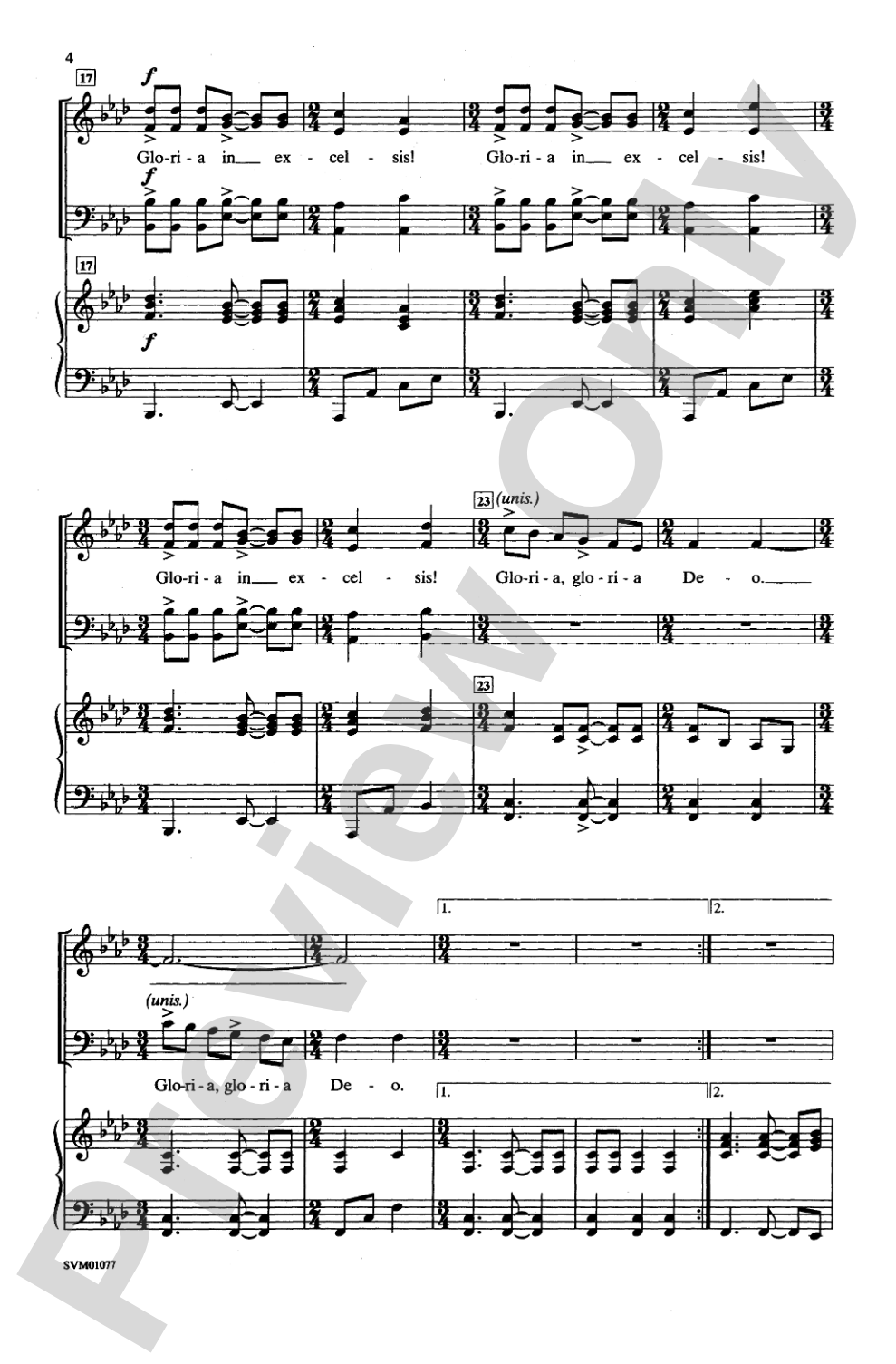 Gloria!: SATB Choral Octavo