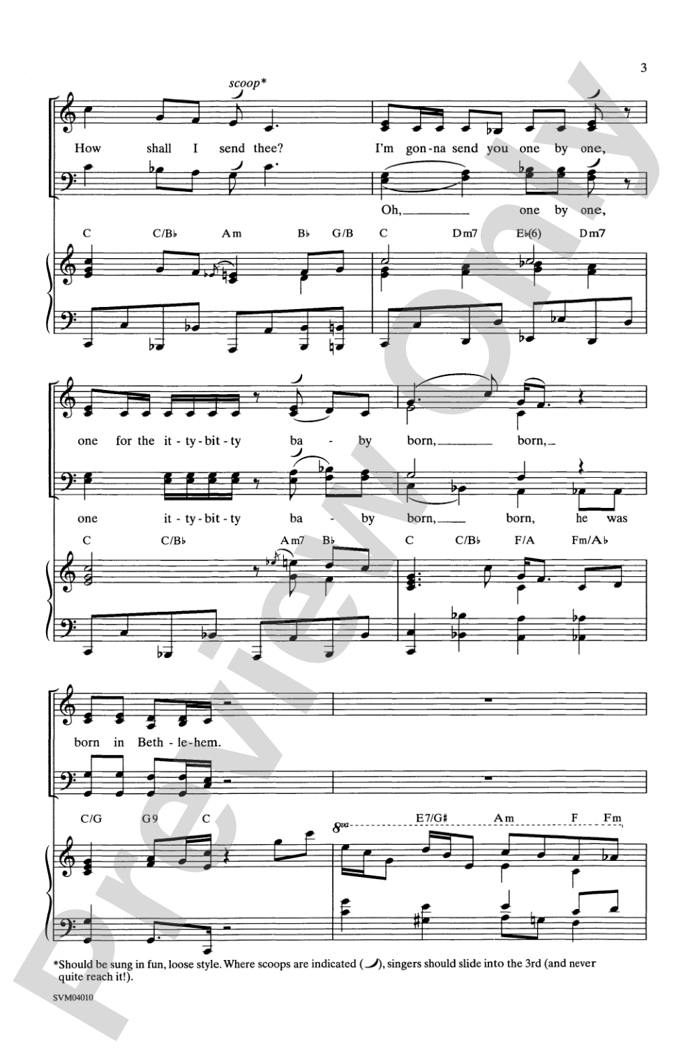 Children, Go Where I Send Thee: SATB Choral Octavo
