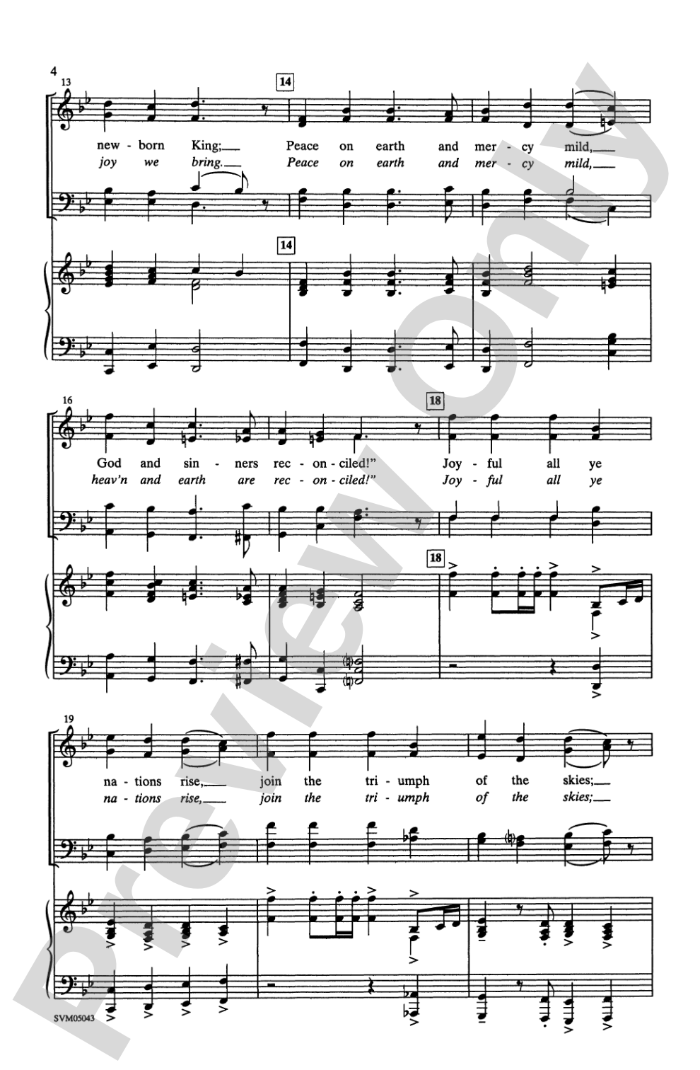 A Festival of Carols (A Medley): SATB Choral Octavo