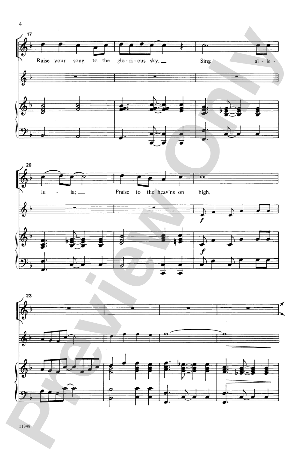 Lift Up Your Voice, Alleluia: 2-Part Choral Octavo