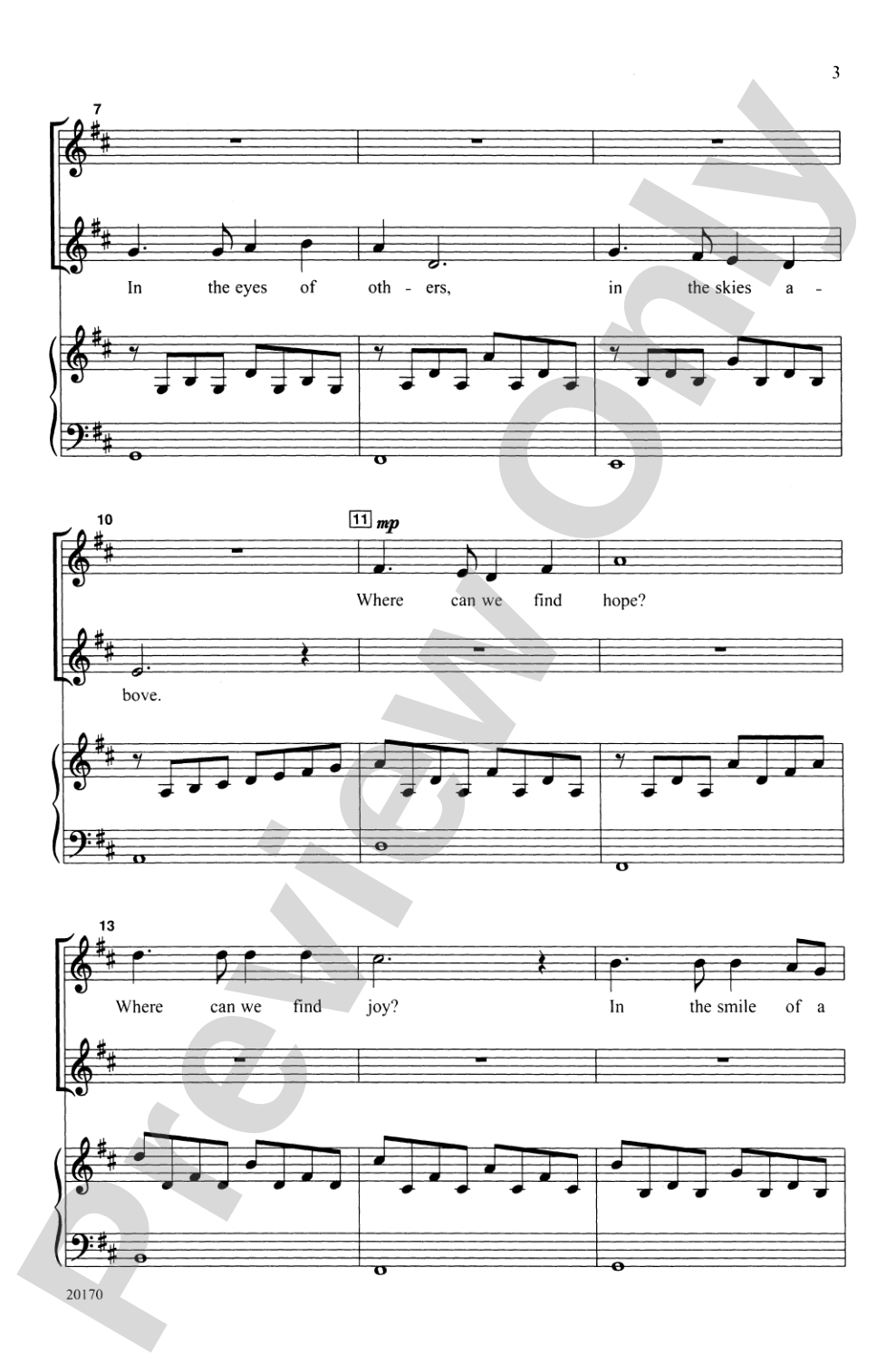 Where Can We Find Peace?: 2-Part (with Opt. Sign Language) Choral Octavo