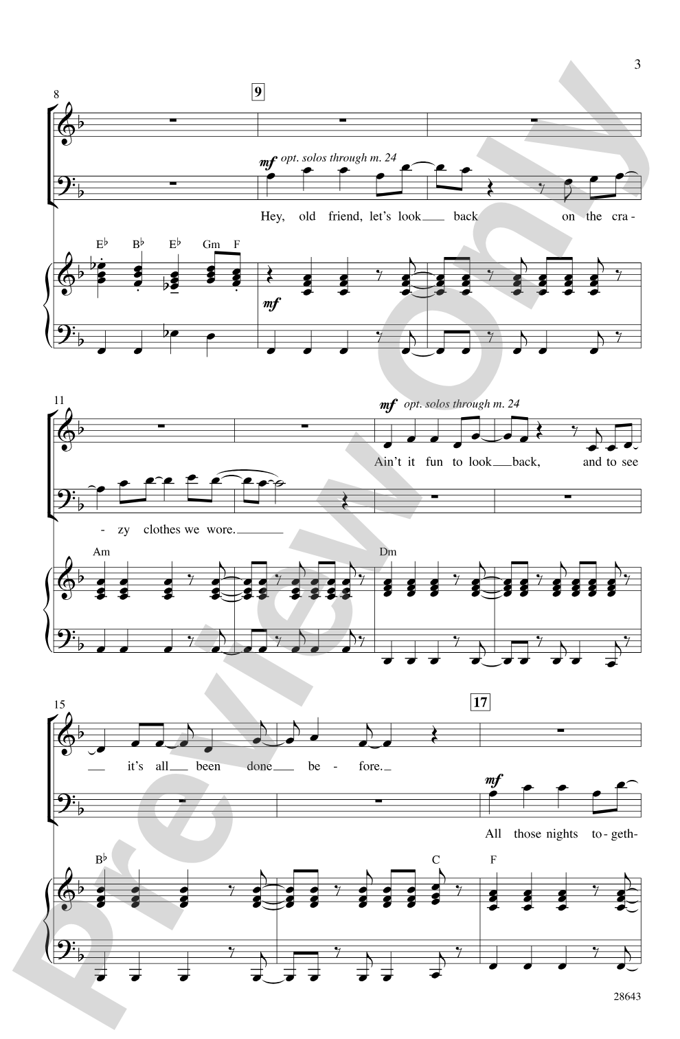 Come So Far (Got So Far to Go) (from <i>Hairspray</i>): SATB Choral Octavo