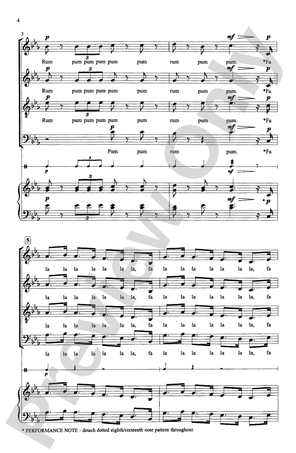 Four Nutcracker Favorites: SATB <i>a cappella</i> Choral Octavo