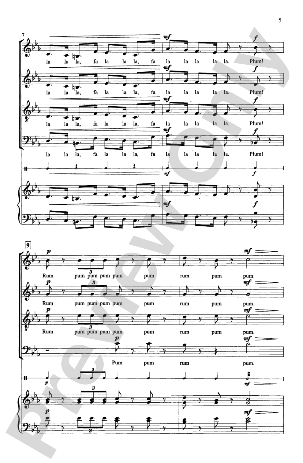 Four Nutcracker Favorites: SATB <i>a cappella</i> Choral Octavo