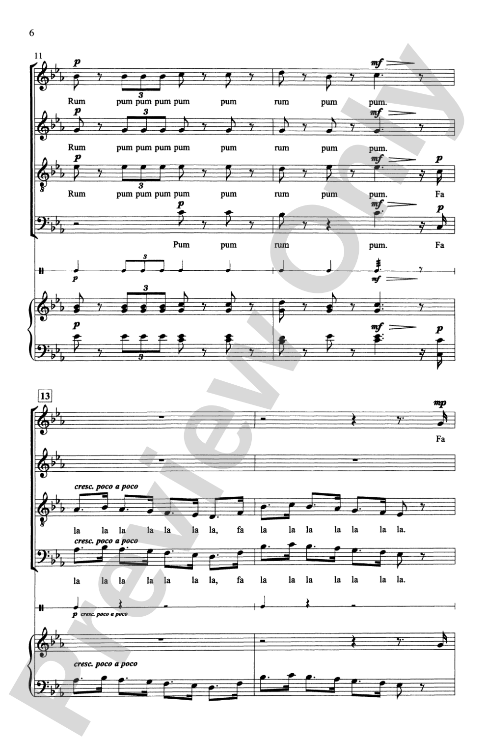 Four Nutcracker Favorites: SATB <i>a cappella</i> Choral Octavo