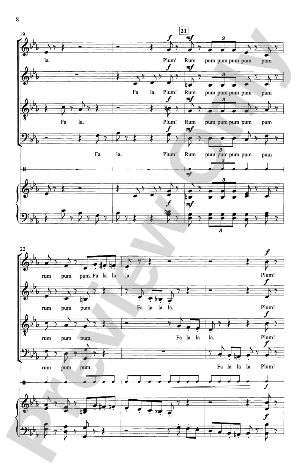 Four Nutcracker Favorites: SATB <i>a cappella</i> Choral Octavo