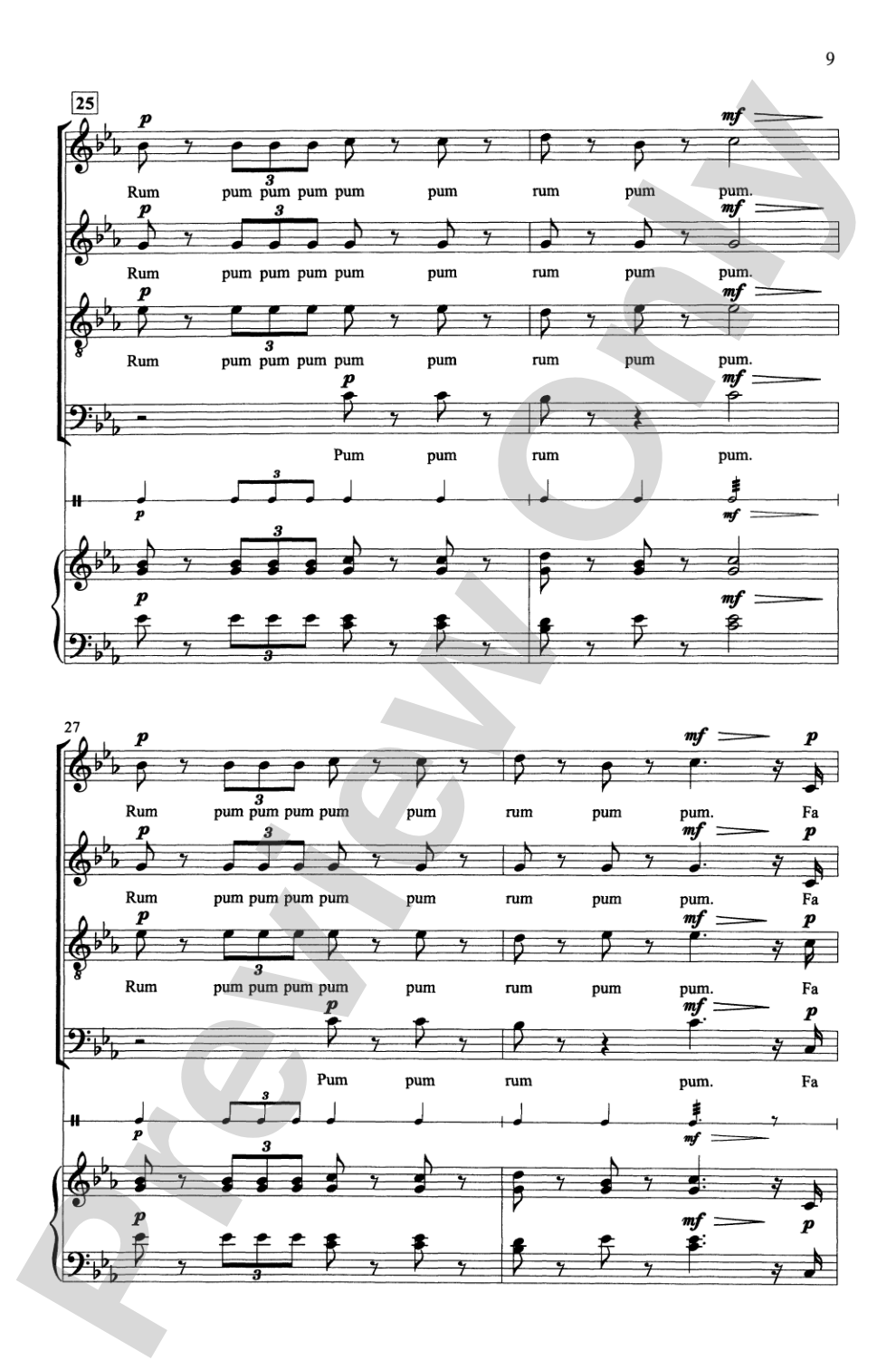 Four Nutcracker Favorites: SATB <i>a cappella</i> Choral Octavo