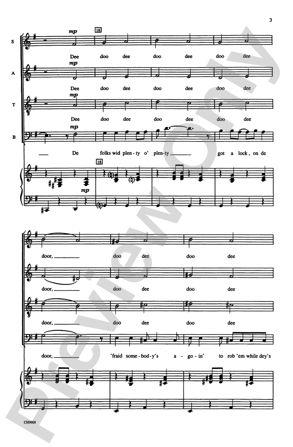 Porgy and Bess (Choral Selection): SATB Choral Octavo