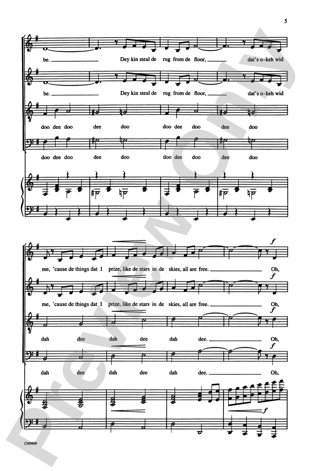 Porgy and Bess (Choral Selection): SATB Choral Octavo