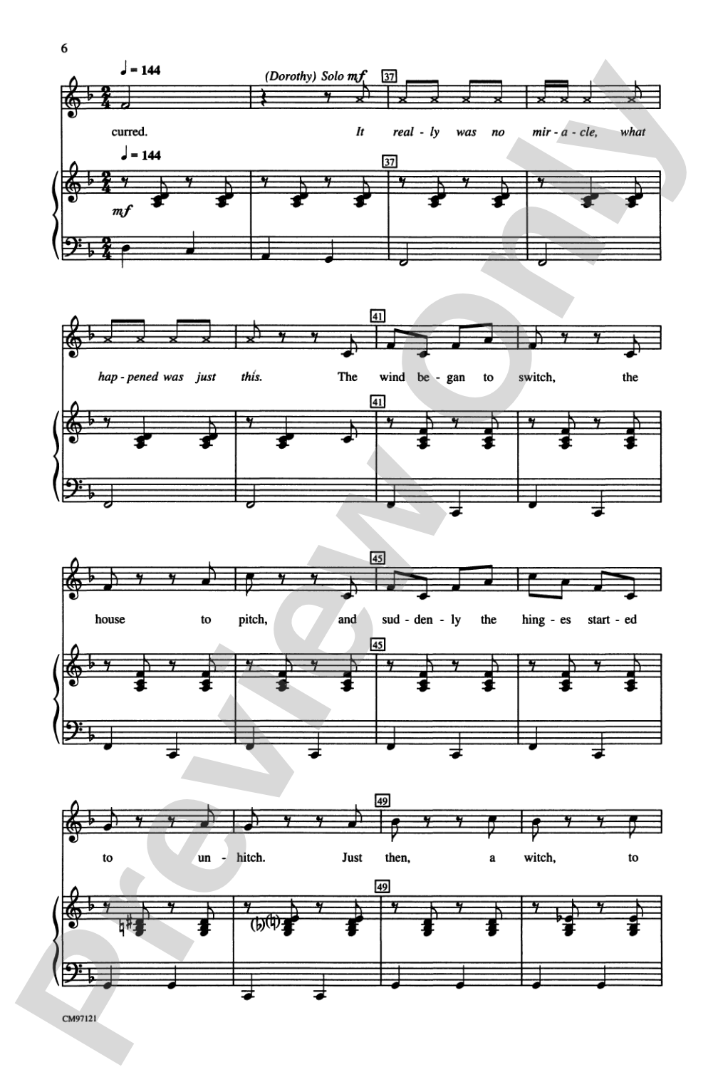 The Wizard of Oz -- Choral Revue: 2-Part Choral Octavo