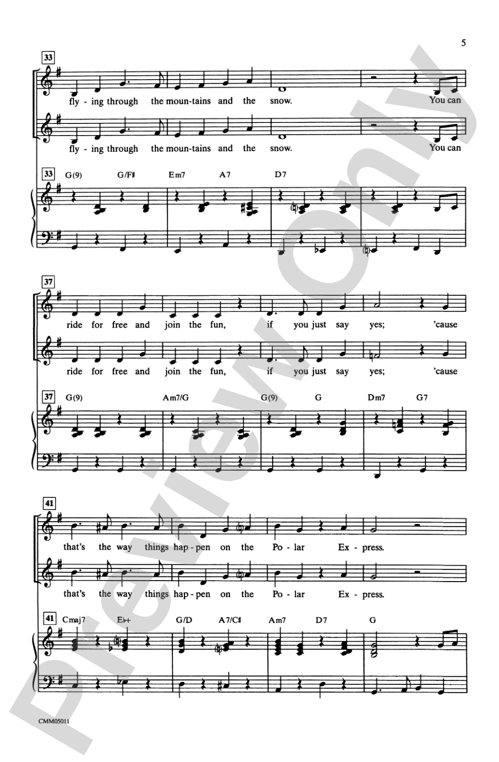 The Polar Express: A Choral Medley: 2-Part Choral Octavo