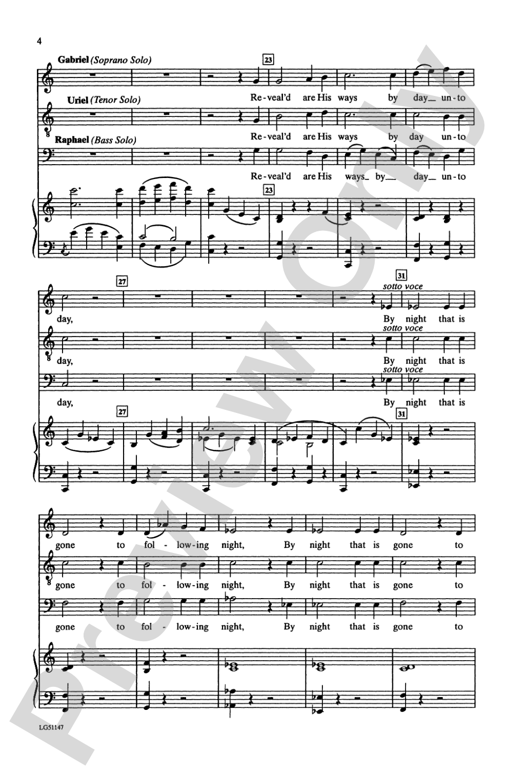 The Heavens Are Telling: SATB Choral Octavo