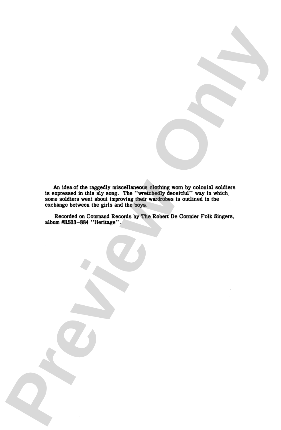 Soldier, Soldier, Won't You Marry Me?: SATB Choral Octavo