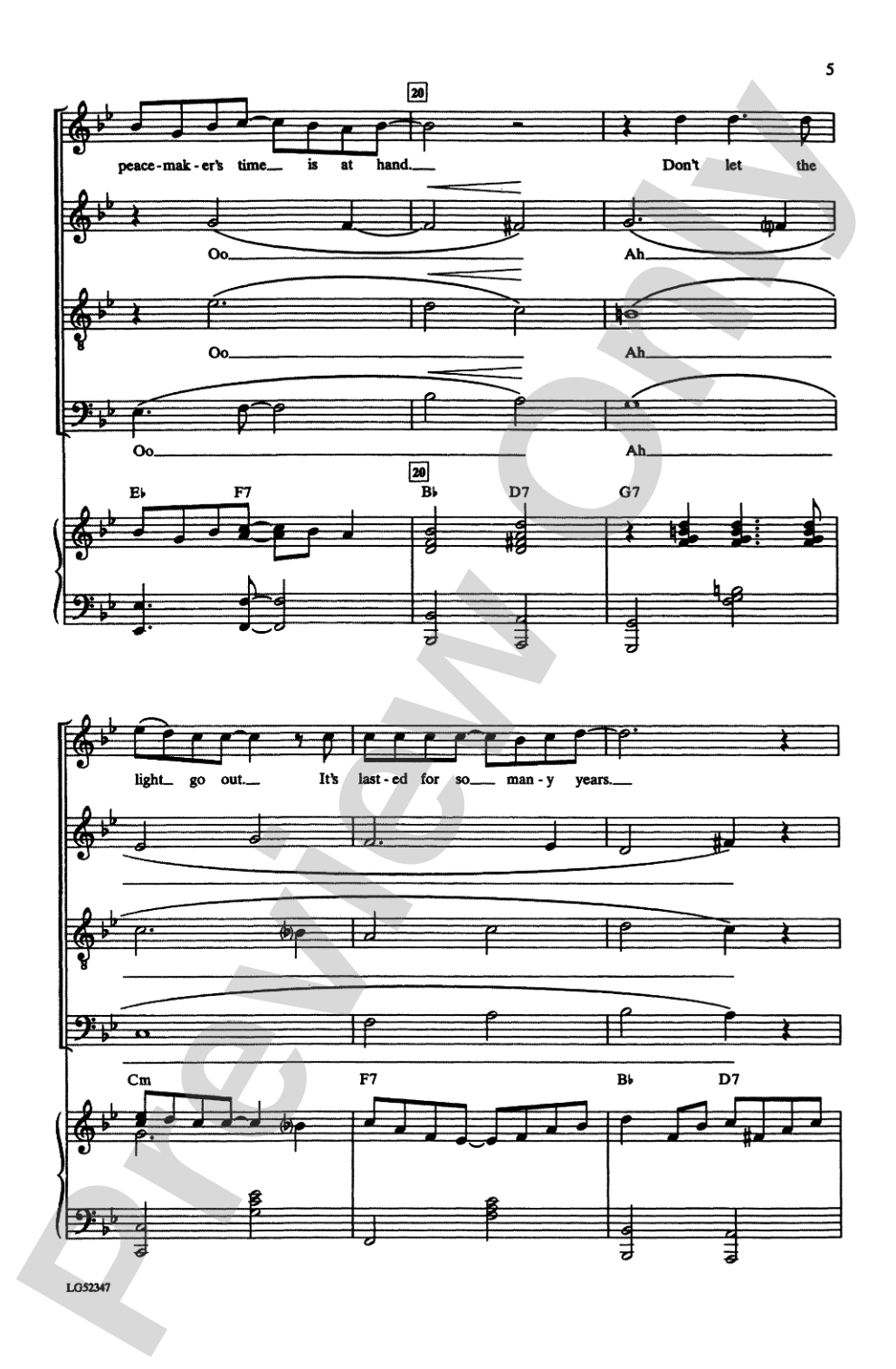 Light One Candle: SATB Choral Octavo