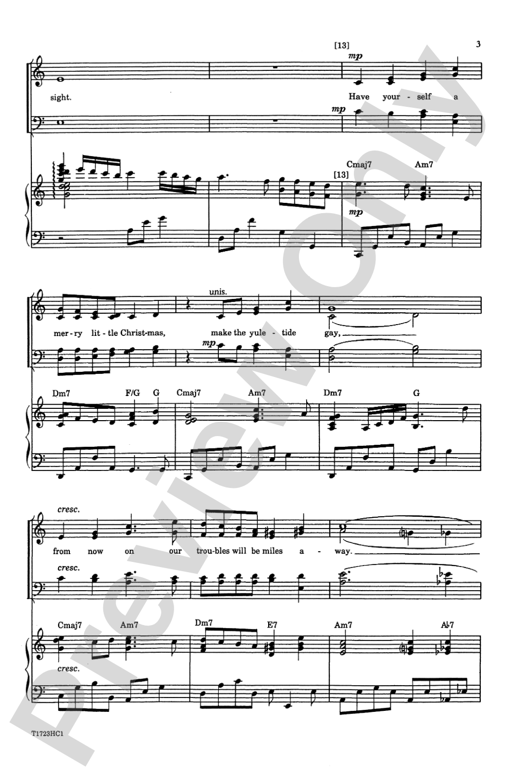 Have Yourself a Merry Little Christmas: SATB Choral Octavo
