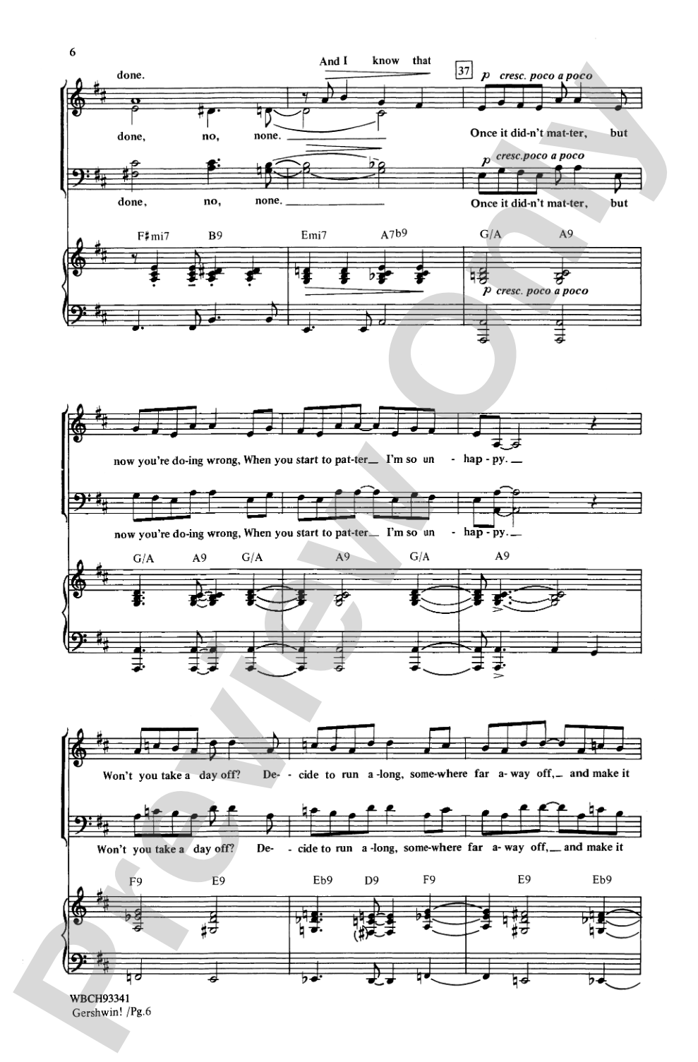 Gershwin! A Concert Panorama: SATB Choral Octavo