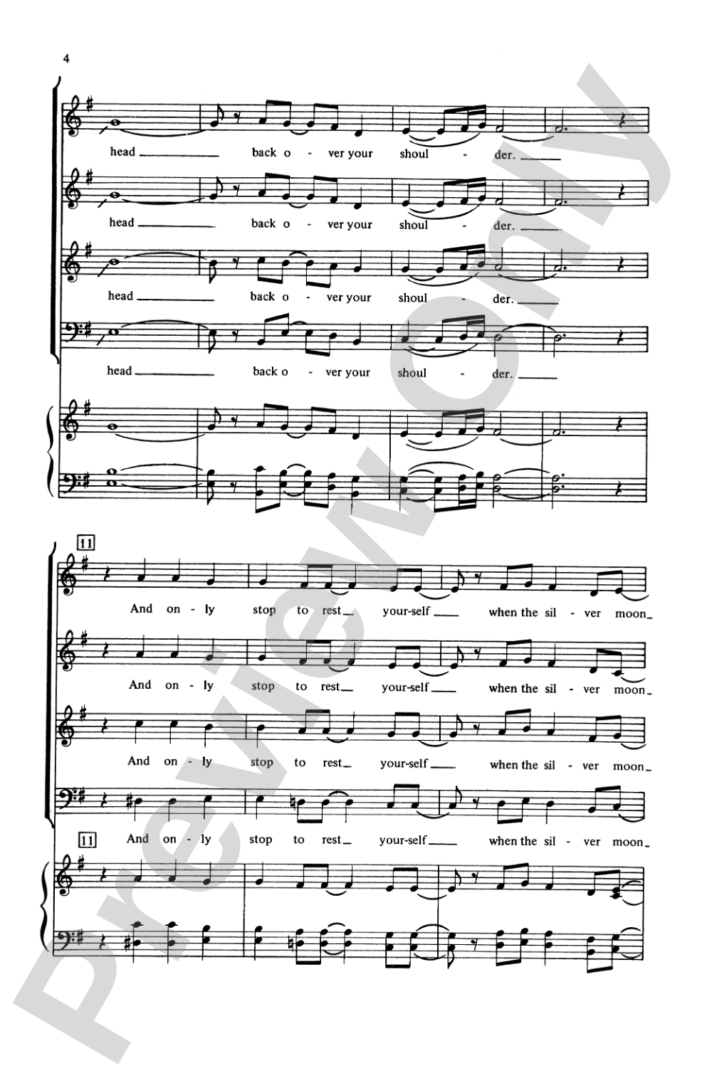 That Lonesome Road: SATB Choral Octavo