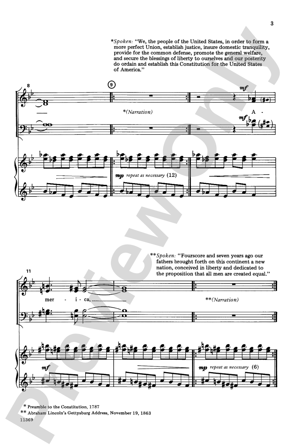 America, the Beautiful: SATB Choral Octavo