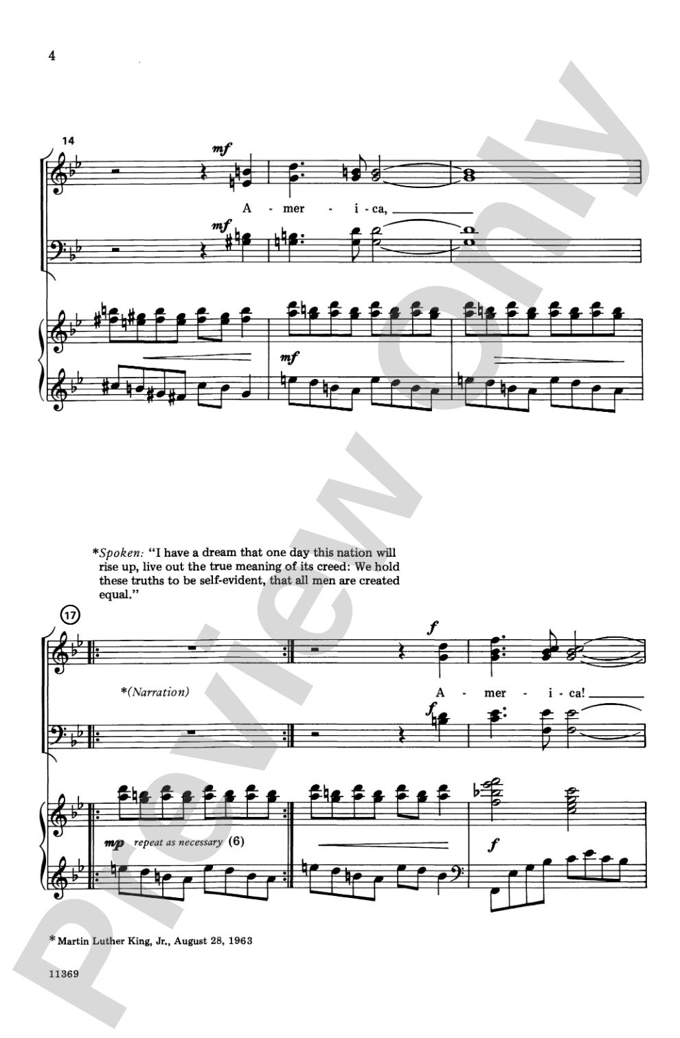 America, the Beautiful: SATB Choral Octavo