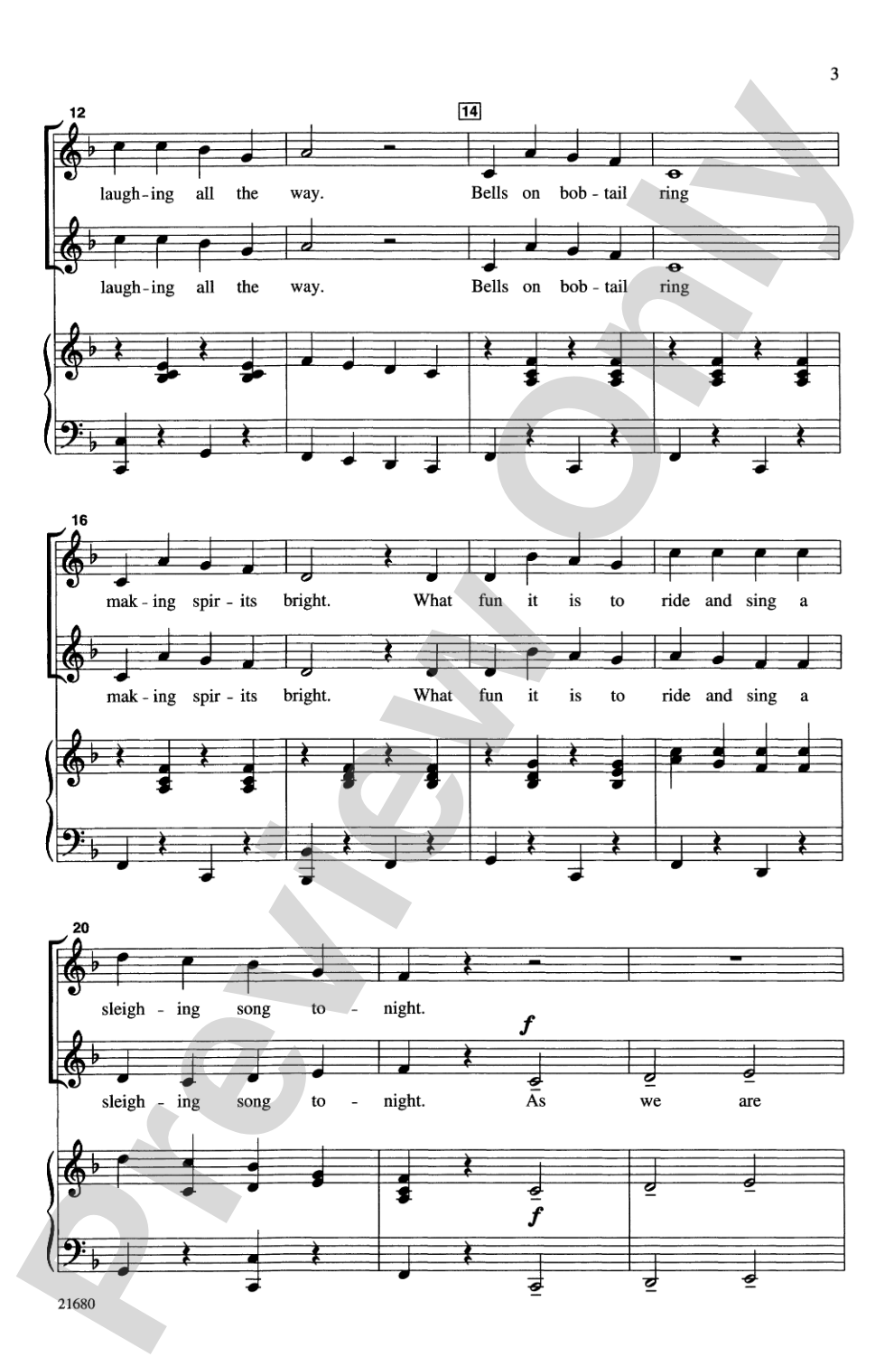 Jingle Bell Dash: 2-Part Choral Octavo