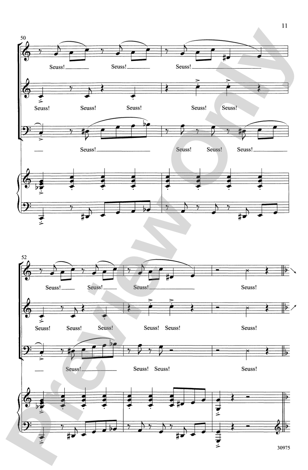 Seussical the Musical: A Choral Medley: SAB Choral Octavo
