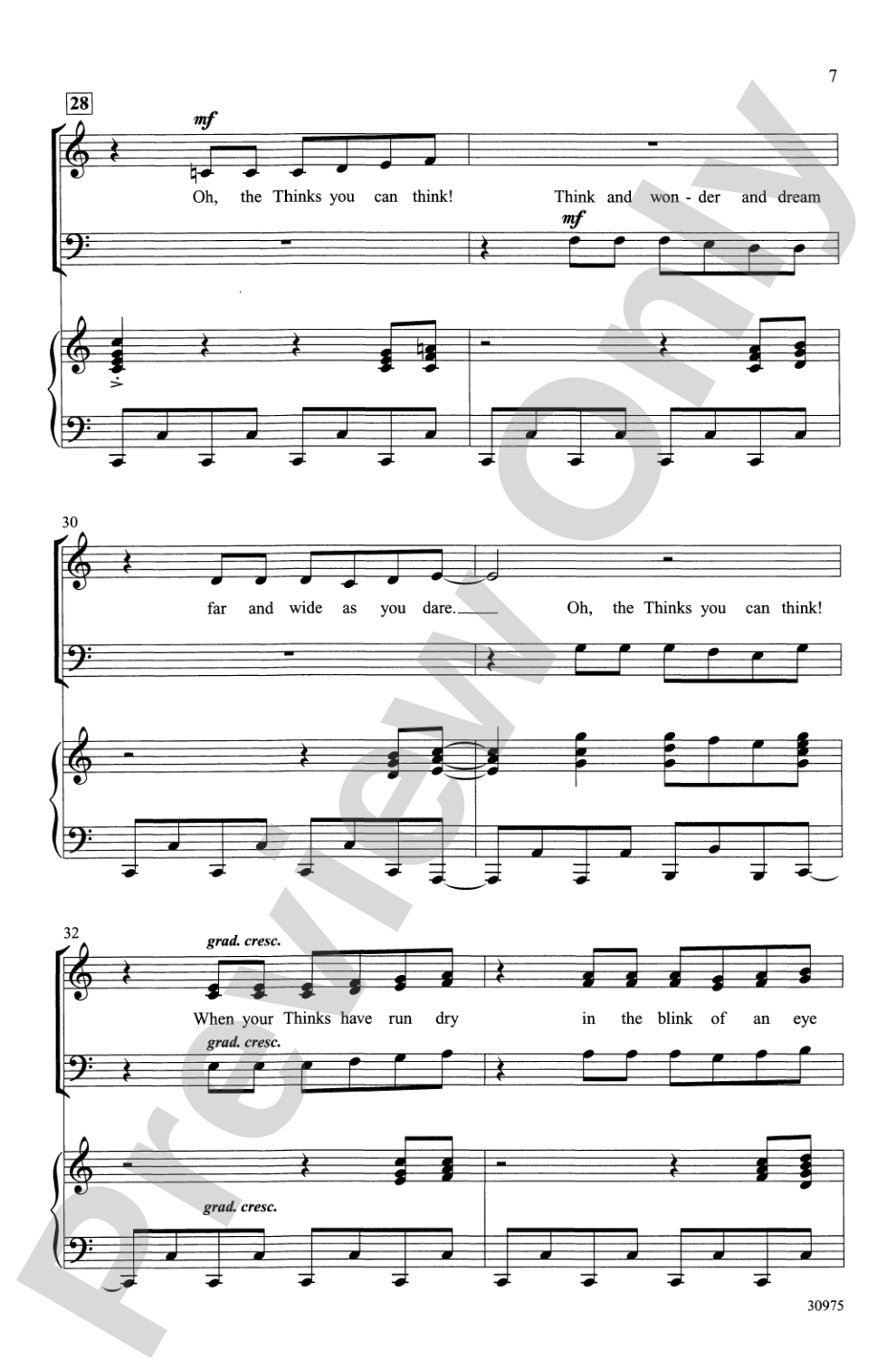 Seussical the Musical: A Choral Medley: SAB Choral Octavo