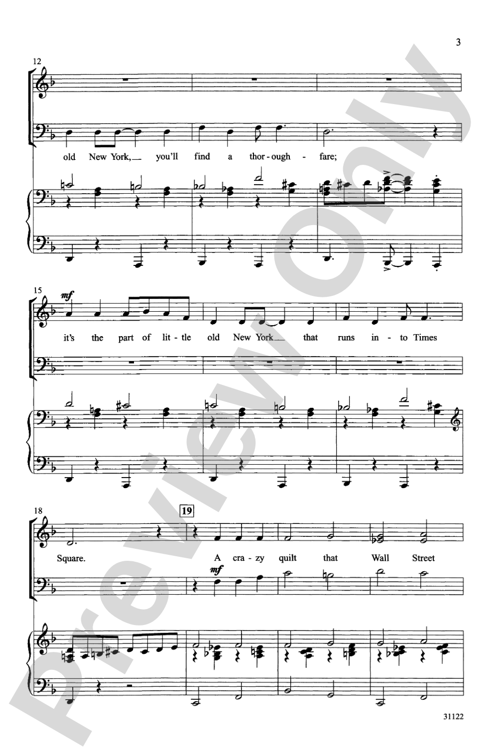 Forty-Second Street (from the musical <i>Forty-Second Street</i>): SATB Choral Octavo