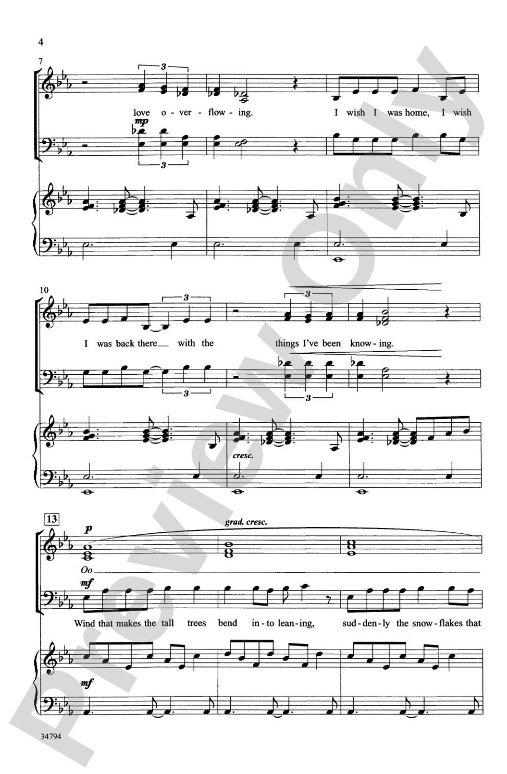 Home (from <i>The Wiz</i>): SATB Choral Octavo