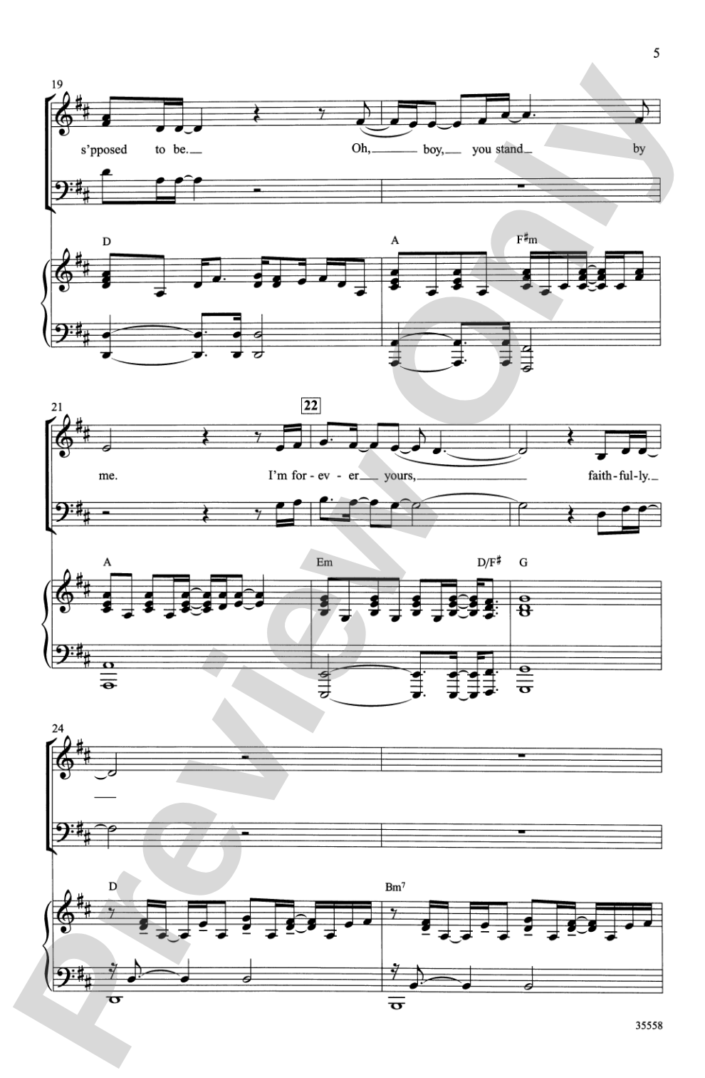 Any Way You Want It: Journey's Greatest Hits: SATB Choral Octavo