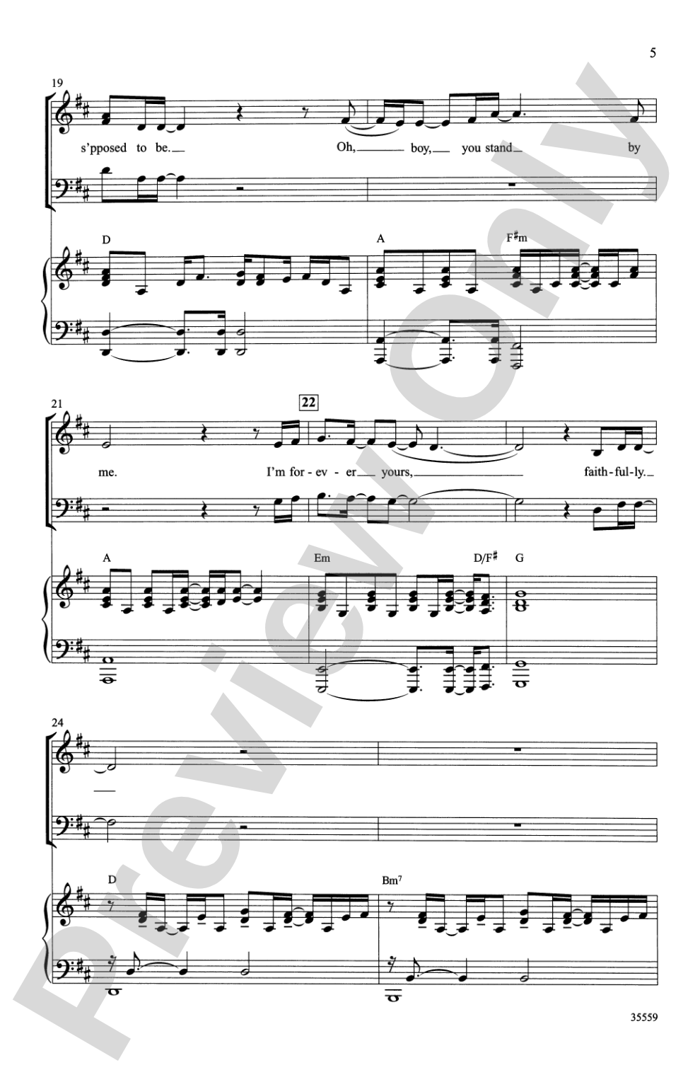 Any Way You Want It: Journey's Greatest Hits: SSAB Choral Octavo