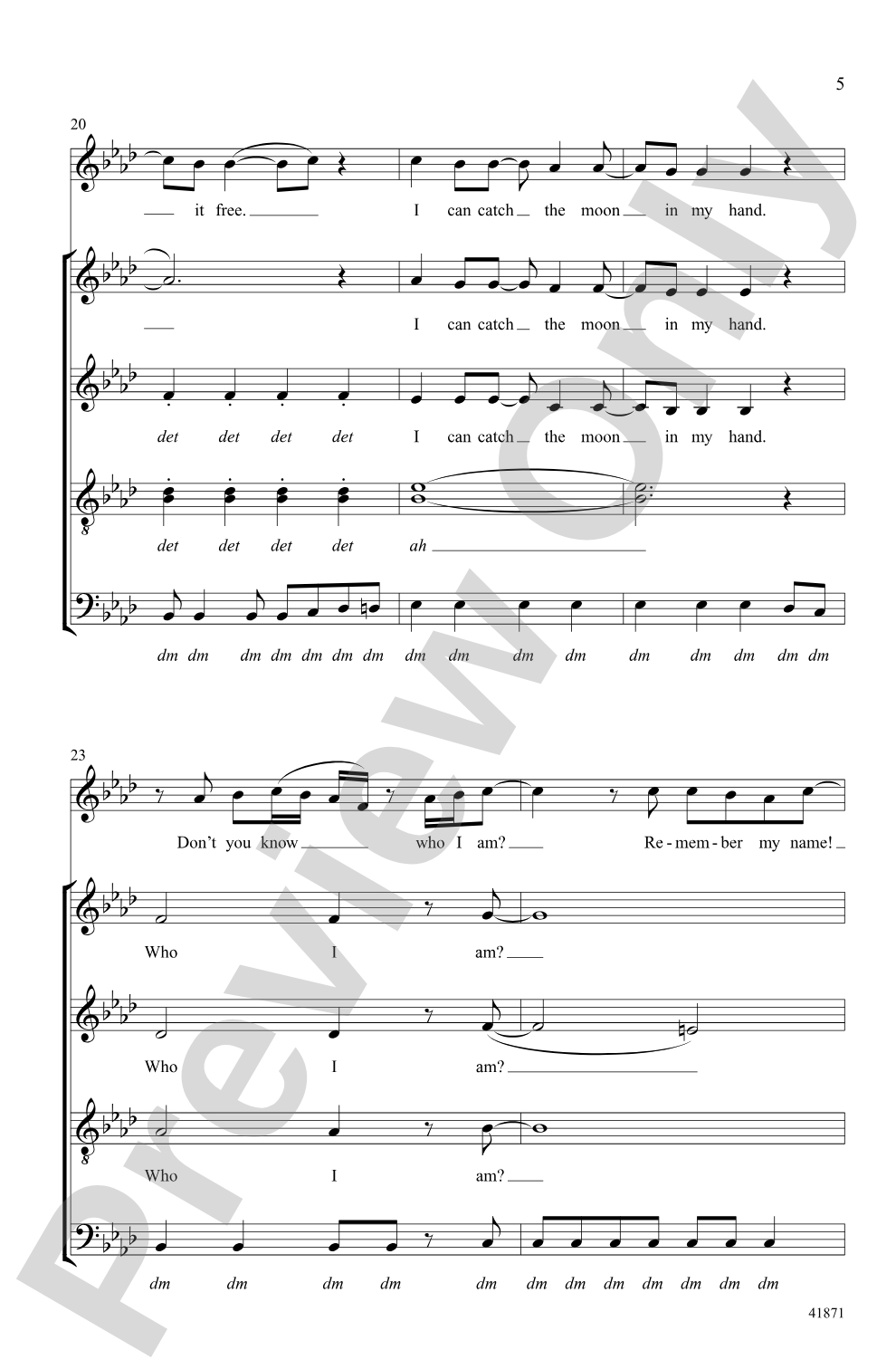 Fame: SATB, <i>a cappella</i> Choral Octavo