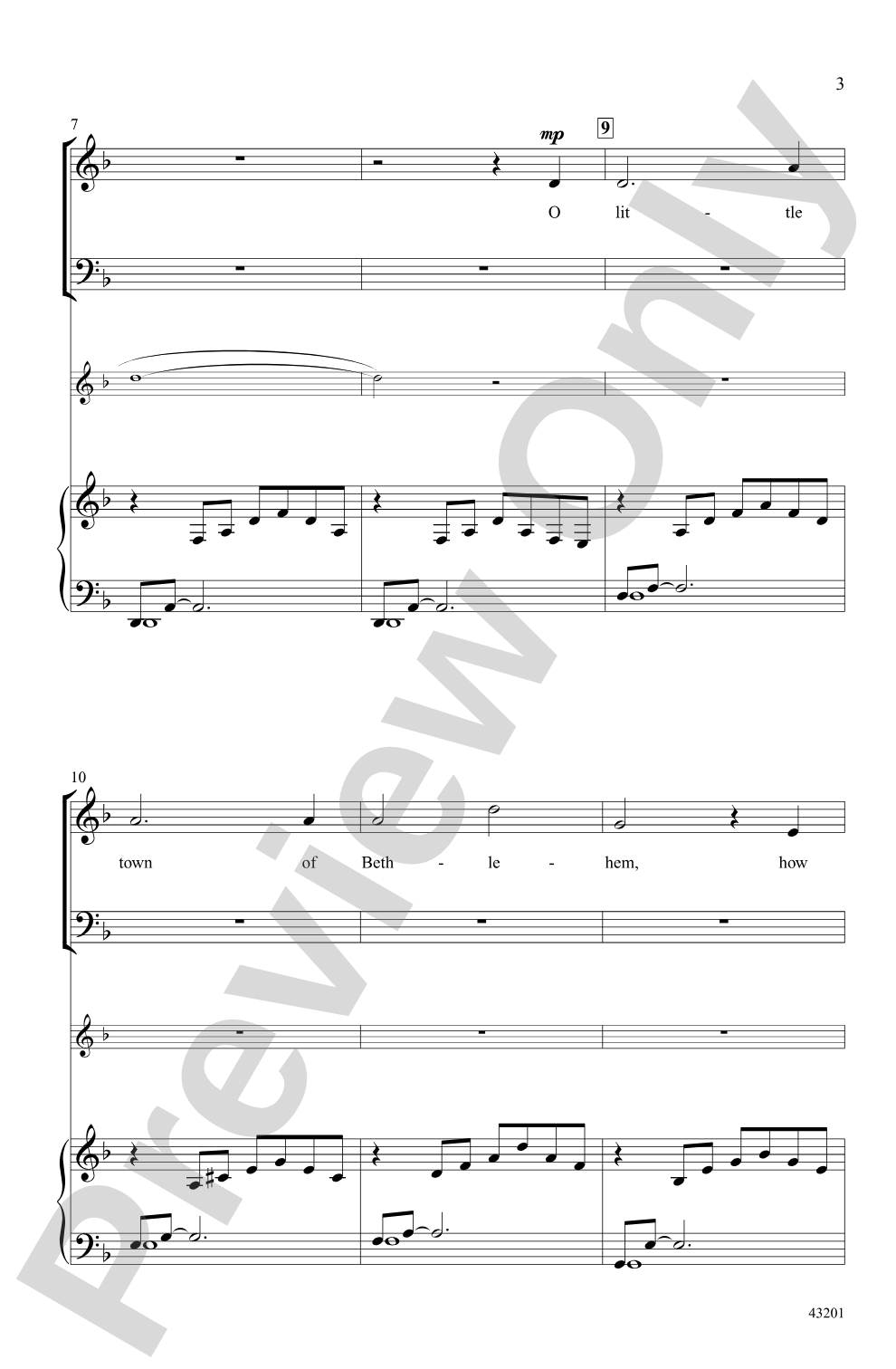 Prelude to Bethlehem: SATB Choral Octavo