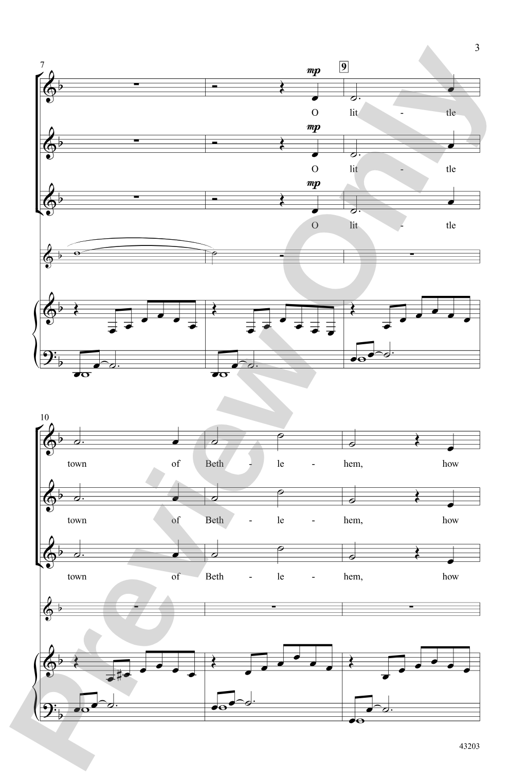 Prelude to Bethlehem: SSA Choral Octavo