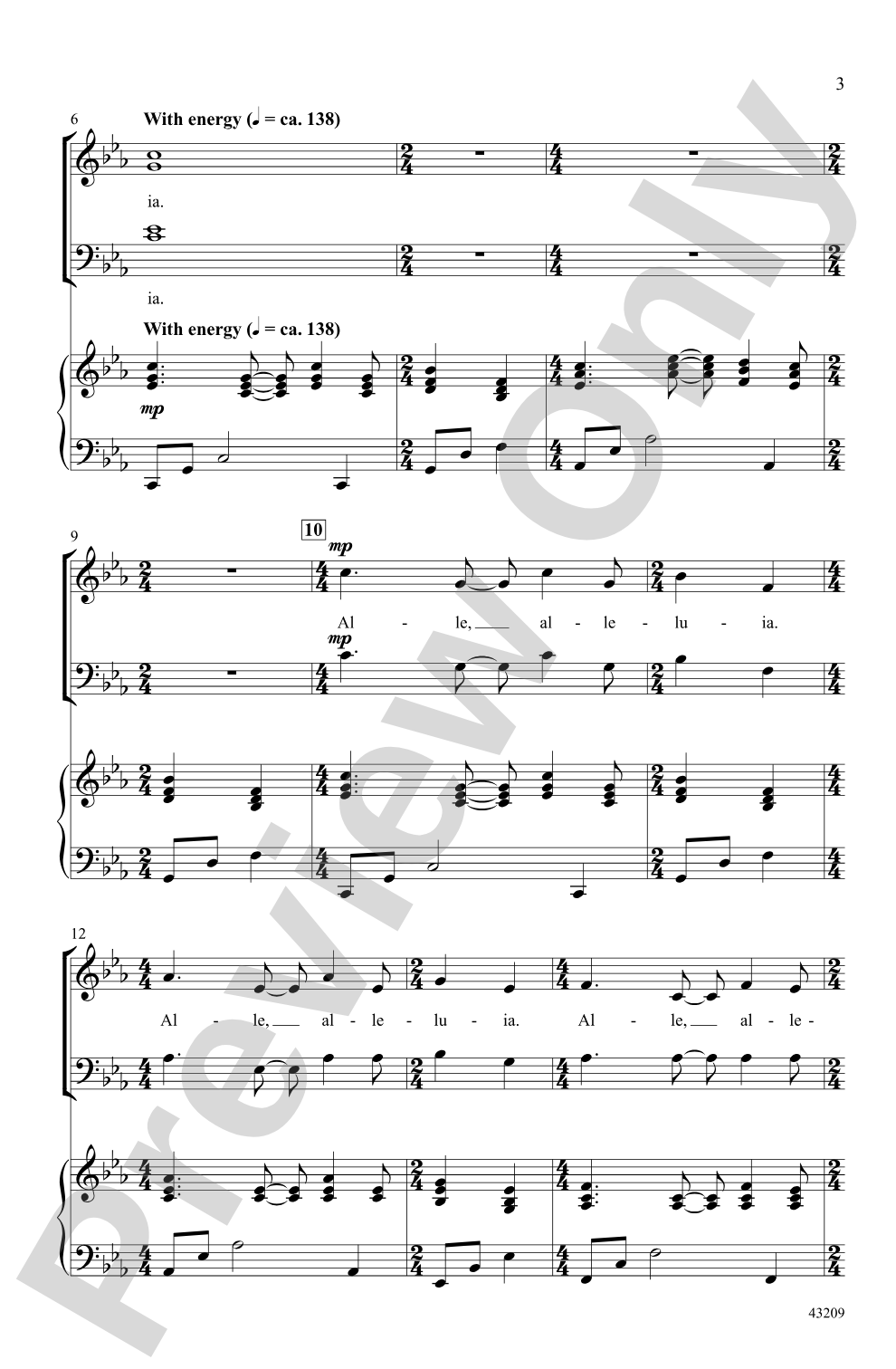 Festival Alleluia: SATB Choral Octavo