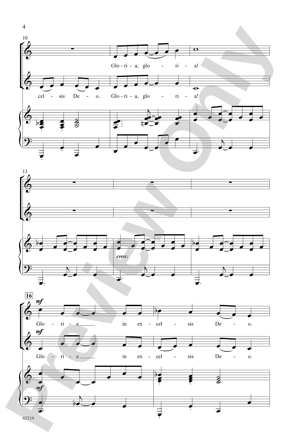 African Gloria: 2-Part Choral Octavo