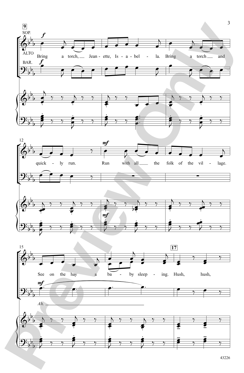 Joyeux Noël!: SAB Choral Octavo