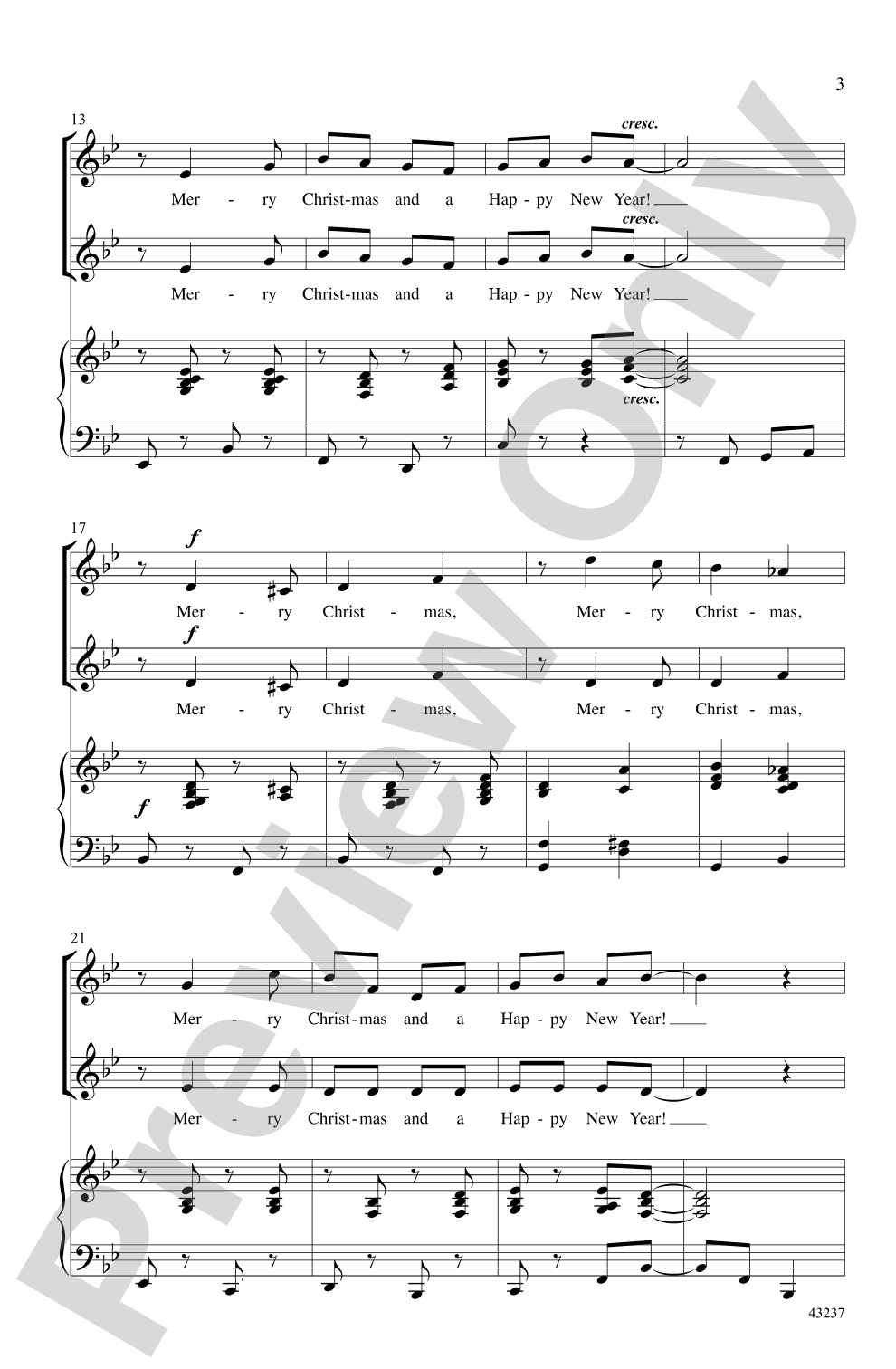 Merry Christmas to All!: 2-Part Choral Octavo