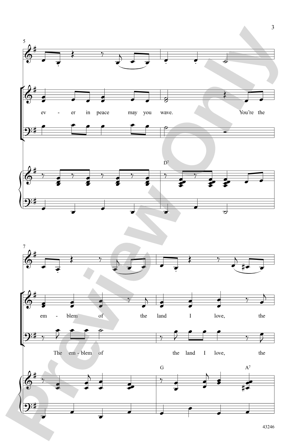 Colonel Bogey's Grand Old Flag!: 3-Part Mixed Choral Octavo