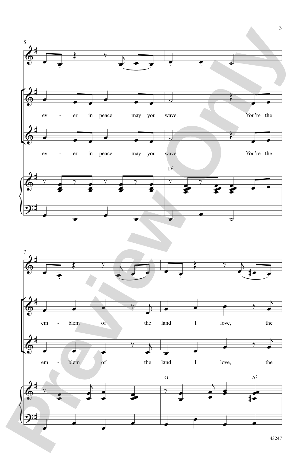 Colonel Bogey's Grand Old Flag!: 2-Part Choral Octavo